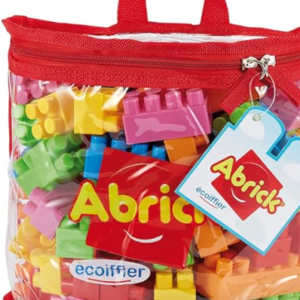 Jouets Ecoiffier - 846 - Half-moon Bag and Stacking Bricks Abrick